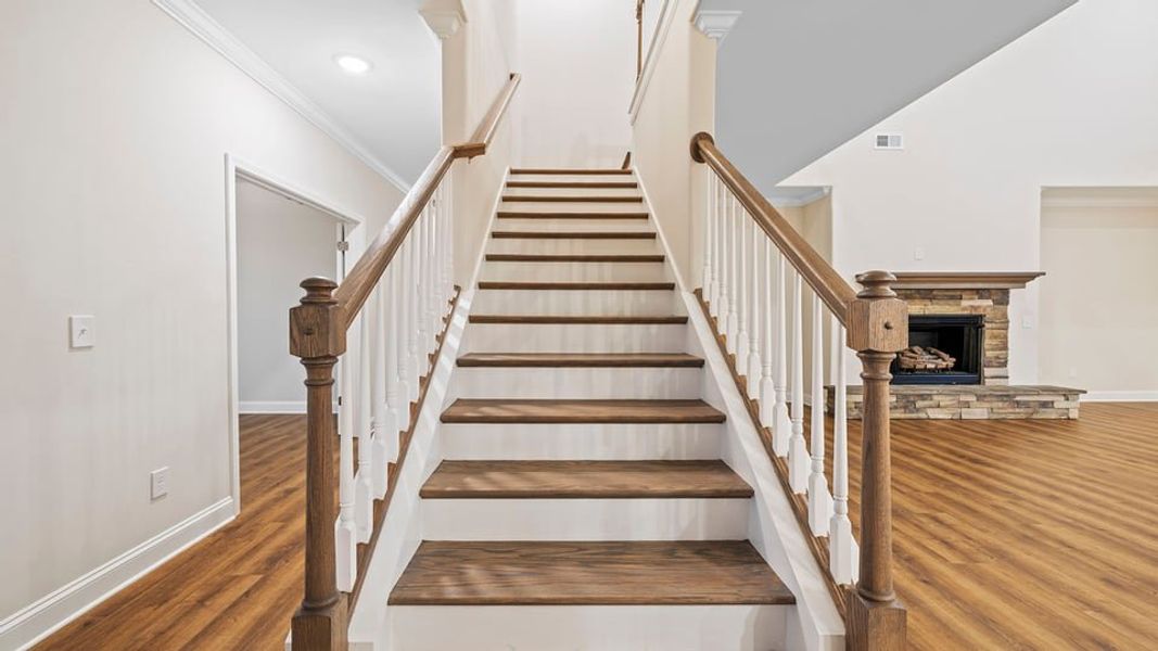 Spacious, unfurnished interior of a new home in Pinebrook, Woodruff (Image 24).