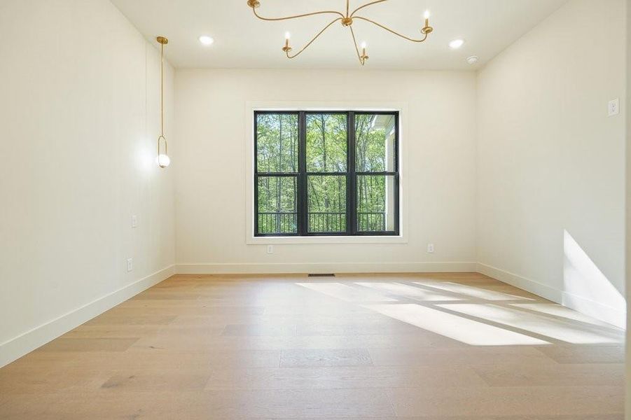 Spacious, unfurnished interior of a new home in , Canton (Image 54).