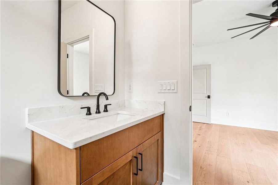 Furnished interior view inside a new home in Park Walke, Alpharetta (Image 6).
