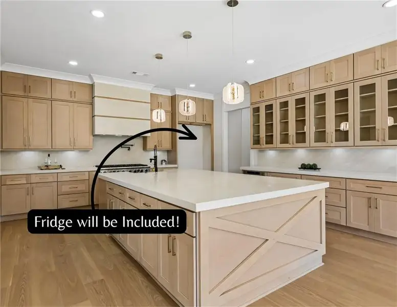 Furnished interior view inside a new home in , Buford (Image 38).