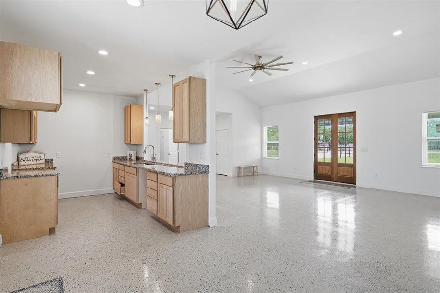 Furnished interior view inside a new home in , Leroy (Image 5).