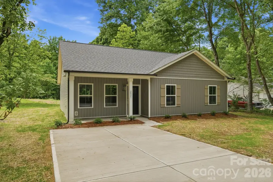 Front exterior of a new home in , Charlotte, NC, highlighting curb appeal (Image 2). Front exterior of a new home in , Charlotte, NC, highlighting curb appeal (Image 2).