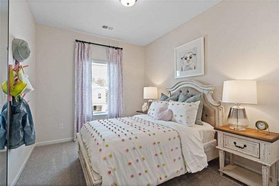 Furnished interior view inside a new home in The Stiles, Cartersville (Image 24).