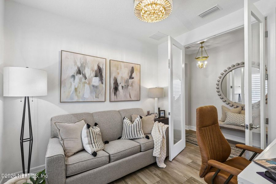 Furnished interior view inside a new home in Del Webb Nocatee, Ponte Vedra (Image 30).