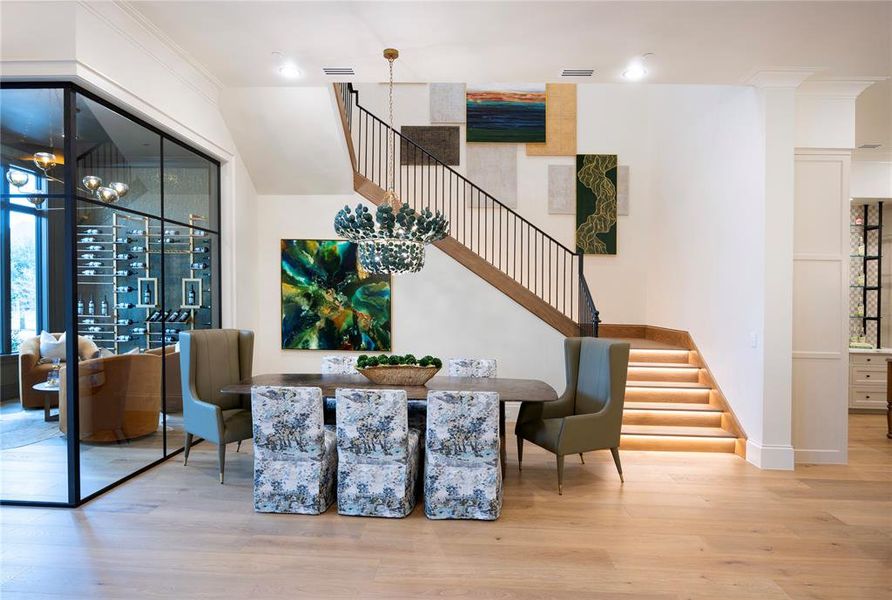 Furnished interior view inside a new home in , Southlake (Image 12).