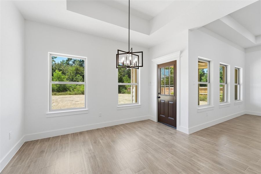 Spacious, unfurnished interior of a new home in , Huffman (Image 19).