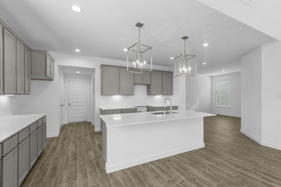 Furnished interior view inside a new home in Beacon Hill, Waller (Image 5).