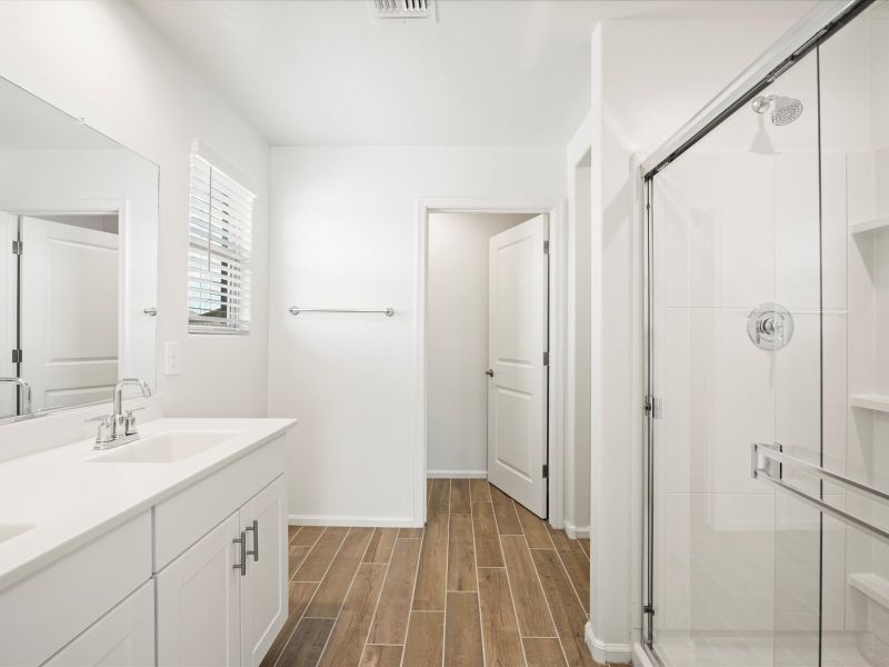 Furnished interior view inside a new home in Mandarina - Signature Series, Marana (Image 5).