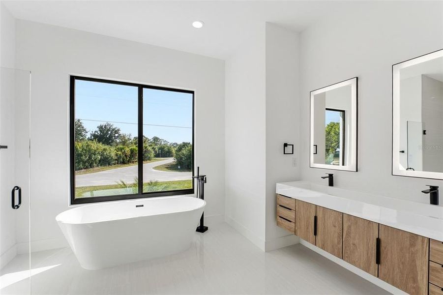 Furnished interior view inside a new home in , Port Charlotte (Image 8). Furnished interior view inside a new home in , Port Charlotte (Image 8).