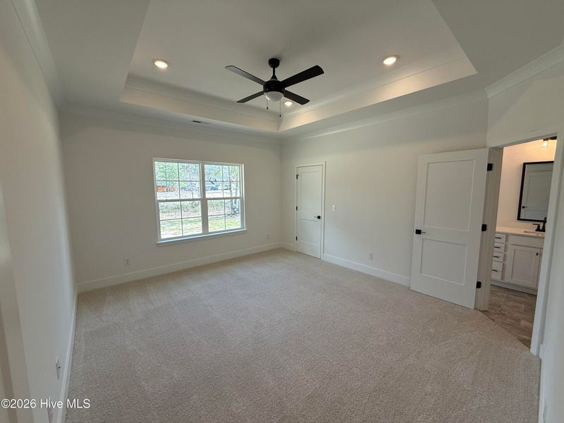 Spacious, unfurnished interior of a new home in Wood Creek Landing, Leland (Image 30). Spacious, unfurnished interior of a new home in Wood Creek Landing, Leland (Image 30).