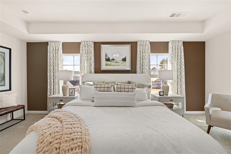 Furnished interior view inside a new home in Preserve at Dove Creek, Statham (Image 25). Furnished interior view inside a new home in Preserve at Dove Creek, Statham (Image 25).