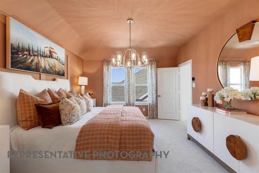 Furnished interior view inside a new home in The Parks at Wilson Creek, Celina (Image 19).