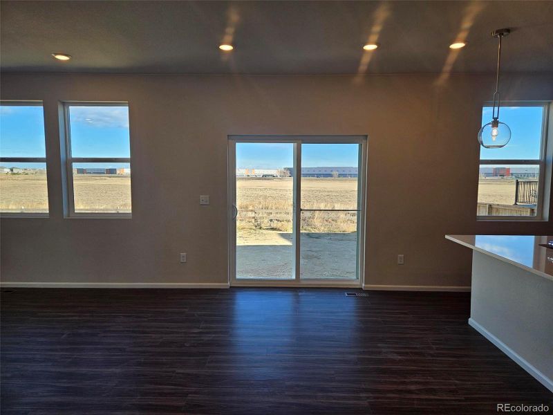 Spacious, unfurnished interior of a new home in The Cottages Collection at Ridgeline Vista, Brighton (Image 21). Spacious, unfurnished interior of a new home in The Cottages Collection at Ridgeline Vista, Brighton (Image 21).