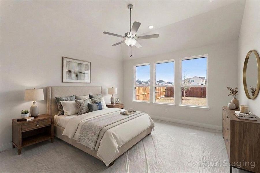 9712 Talia Blvd - Primary Bedroom Virtually Staged