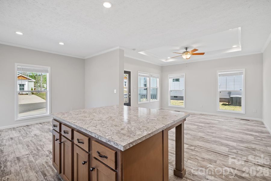 Furnished interior view inside a new home in , Asheville (Image 11).