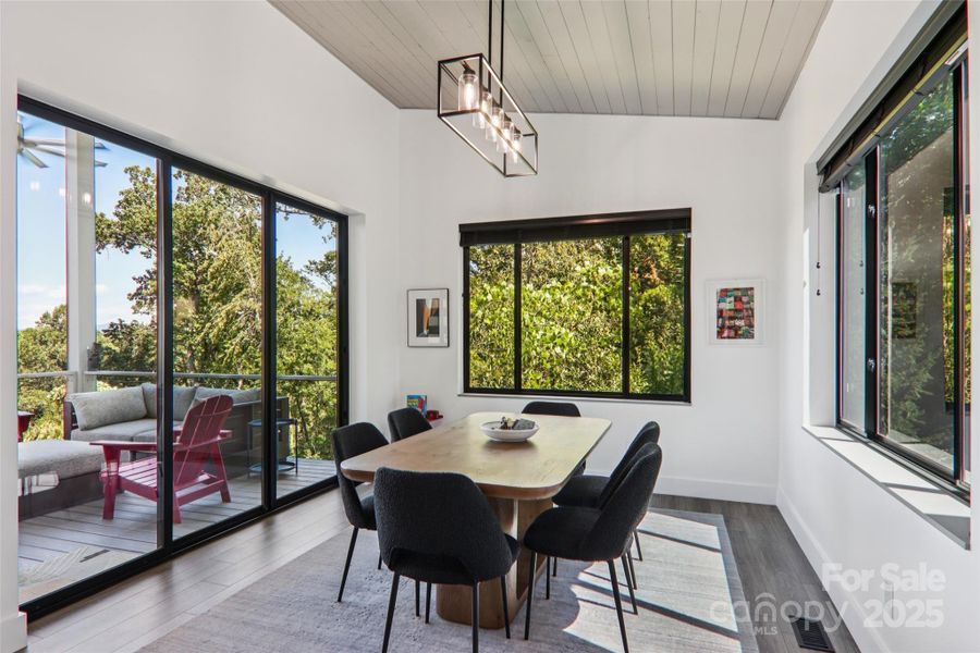 Furnished interior view inside a new home in , Hendersonville (Image 12).