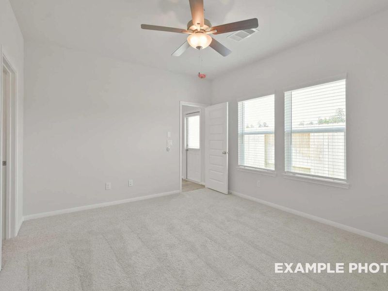 Representative unfurnished interior of a home built from the The Comal F by Davidson Homes LLC in Robins Landing, Houston (Image 21). Representative unfurnished interior of a home built from the The Comal F by Davidson Homes LLC in Robins Landing, Houston (Image 21).