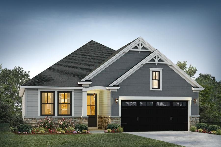 Front exterior of a new home in Horry County Homes, Longs, SC, highlighting curb appeal (Image 1). Front exterior of a new home in Horry County Homes, Longs, SC, highlighting curb appeal (Image 1).