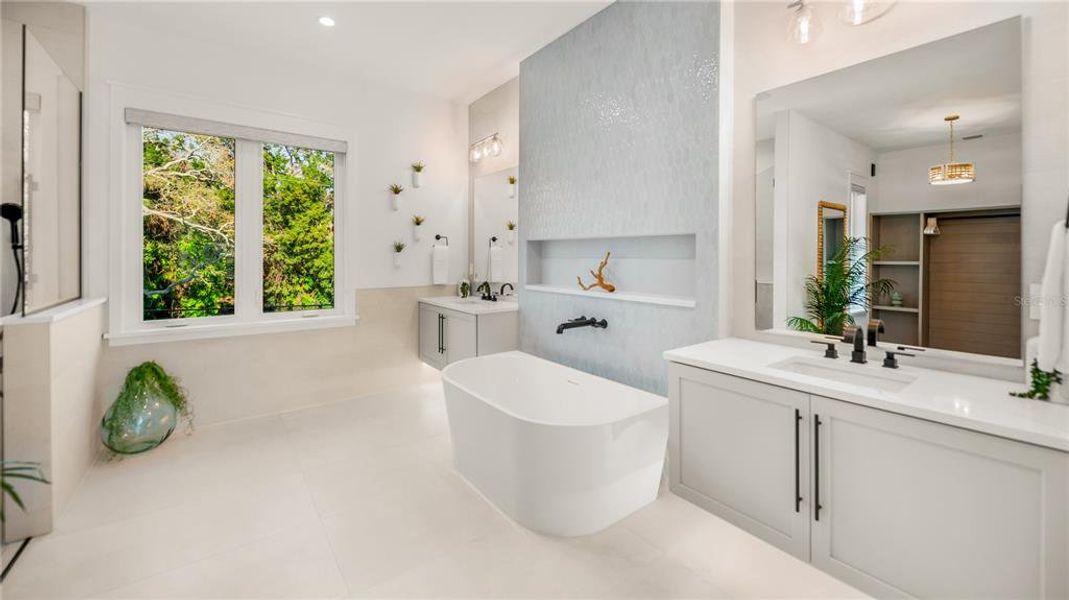 Furnished interior view inside a new home in , Sarasota (Image 65). Furnished interior view inside a new home in , Sarasota (Image 65).