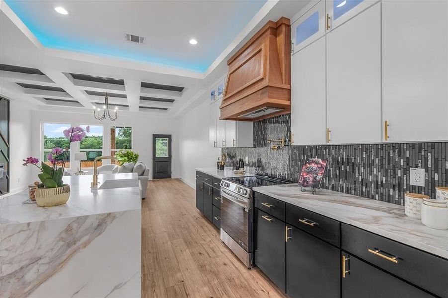 Furnished interior view inside a new home in , Fort Worth (Image 11).