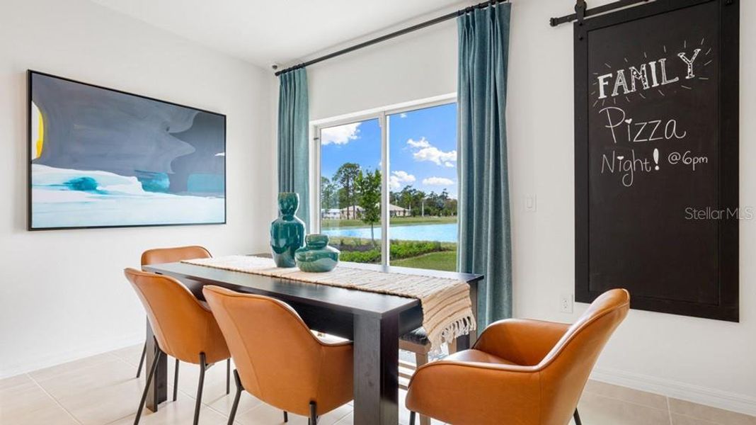 Furnished interior view inside a new home in Westview, Kissimmee (Image 8).