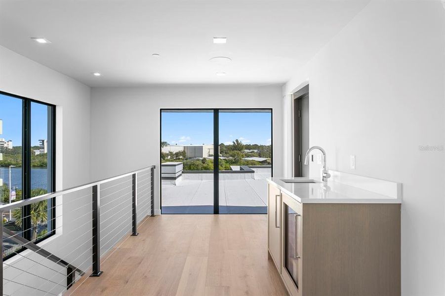 Furnished interior view inside a new home in , Indian Rocks Beach (Image 7).