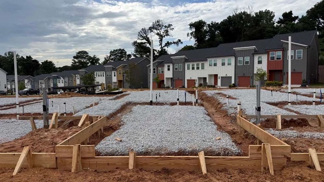Rear Exterior Construction Progress