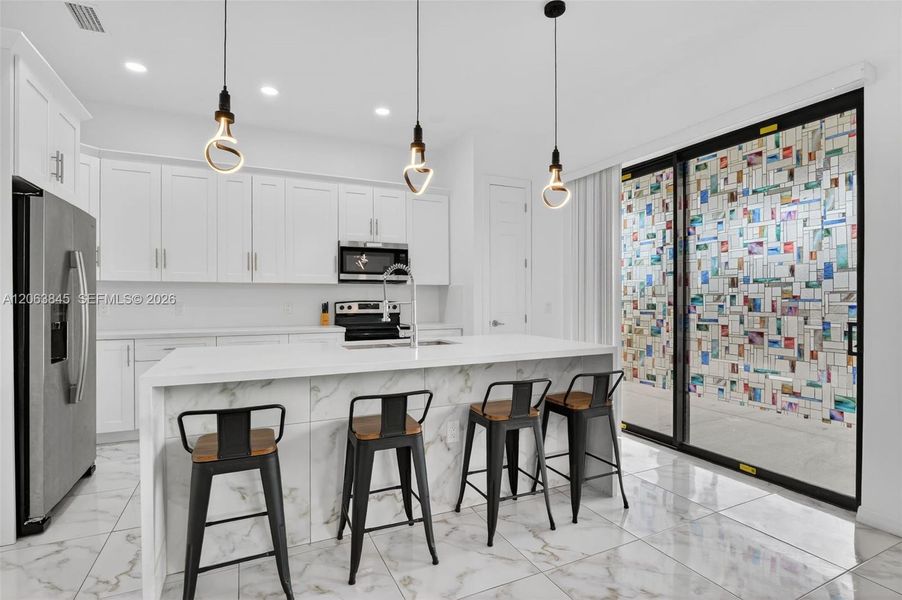Furnished interior view inside a new home in , Lehigh Acres (Image 15).