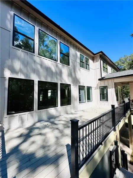 Exterior details and patio area of a home in , Atlanta (Image 7).