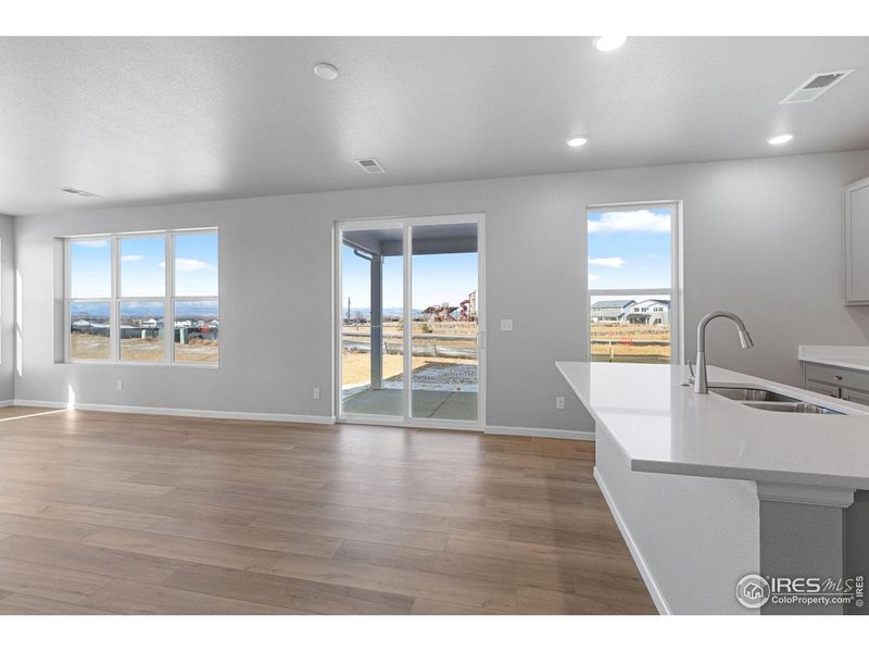 Spacious, unfurnished interior of a new home in Cordovan, Longmont (Image 14). Spacious, unfurnished interior of a new home in Cordovan, Longmont (Image 14).