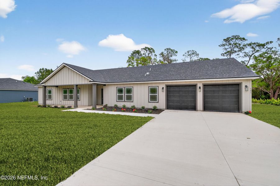 Front exterior of a new home in , Palatka, FL, highlighting curb appeal (Image 2). Front exterior of a new home in , Palatka, FL, highlighting curb appeal (Image 2).