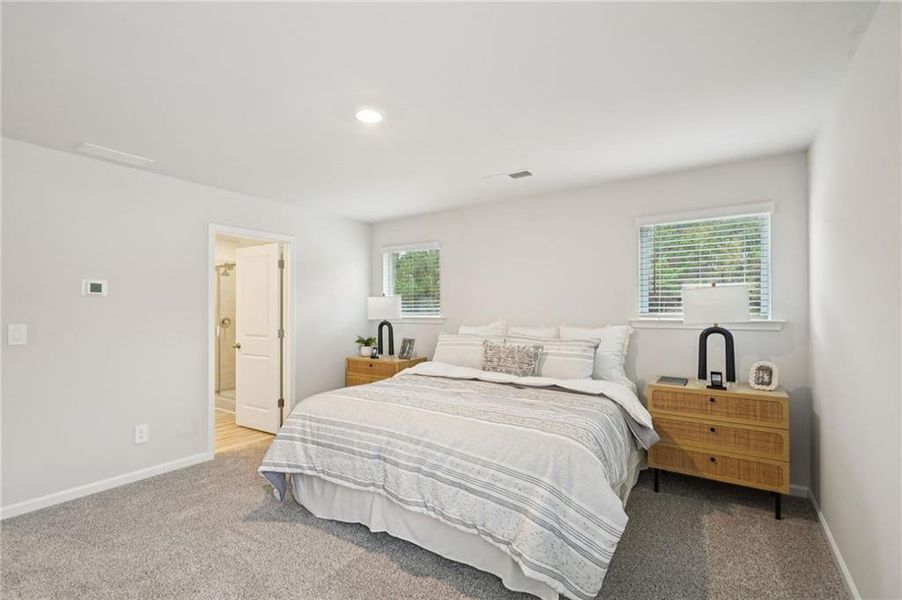 Furnished interior view inside a new home in Avalon - Reserve Series, Conyers (Image 7).