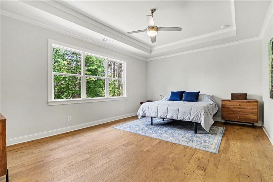 Furnished interior view inside a new home in , Marietta (Image 19).