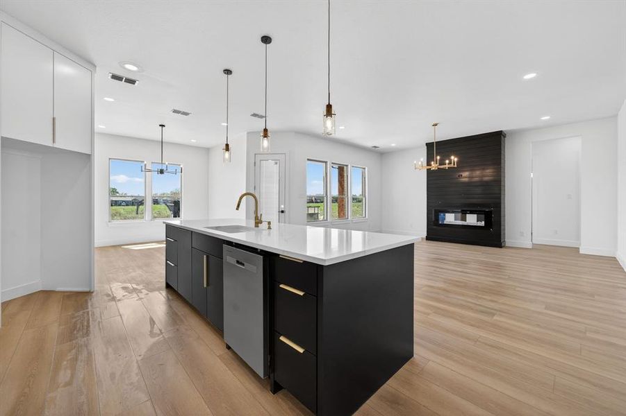 Furnished interior view inside a new home in , Lone Oak (Image 6).