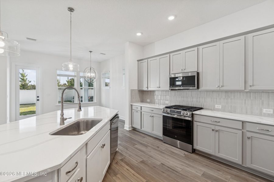 Furnished interior view inside a new home in Crosswinds 40’, Ponte Vedra (Image 5). Furnished interior view inside a new home in Crosswinds 40’, Ponte Vedra (Image 5).