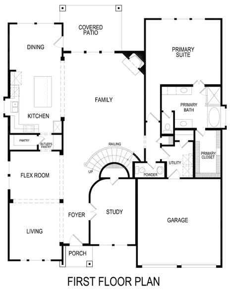 2D floor plan layout for the Stonehaven 2F by First Texas Homes in The Villages of Hurricane Creek, Anna, TX (Image 6). 2D floor plan layout for the Stonehaven 2F by First Texas Homes in The Villages of Hurricane Creek, Anna, TX (Image 6).