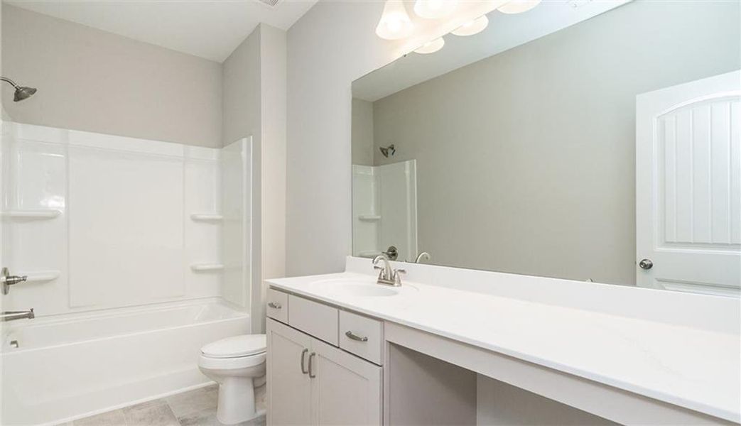 Furnished interior view inside a new home in Sagebrook, Powder Springs (Image 9).