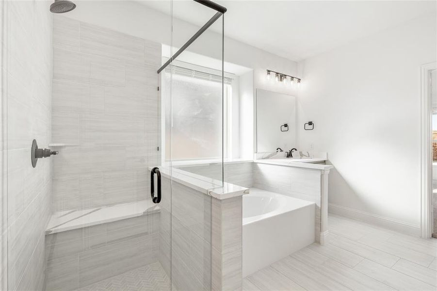 Furnished interior view inside a new home in West Crossing, Anna (Image 18). Furnished interior view inside a new home in West Crossing, Anna (Image 18).