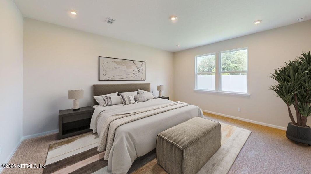 Furnished interior view inside a new home in Sandridge Hills, Green Cove Springs (Image 9).