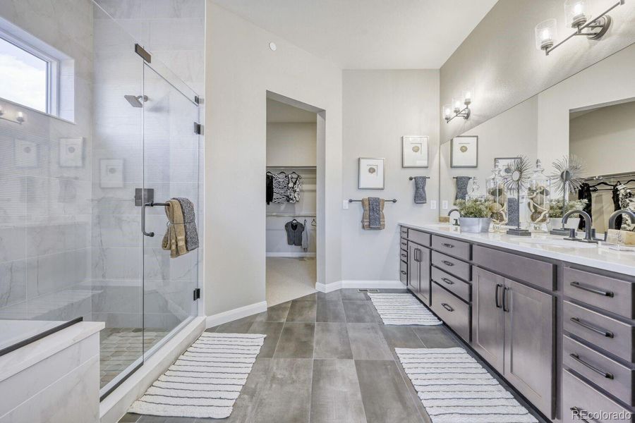 Furnished interior view inside a new home in , Broomfield (Image 29).