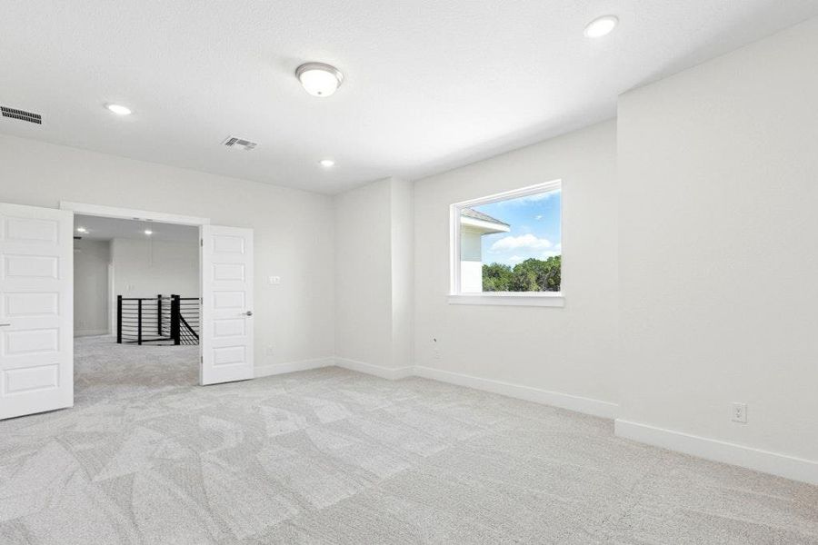 Spacious, unfurnished interior of a new home in Leander Estates, Leander (Image 12). Spacious, unfurnished interior of a new home in Leander Estates, Leander (Image 12).