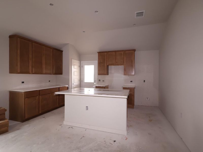 In-progress construction of a new home in Marble Creek Crossing, Austin, TX (Image 5).
