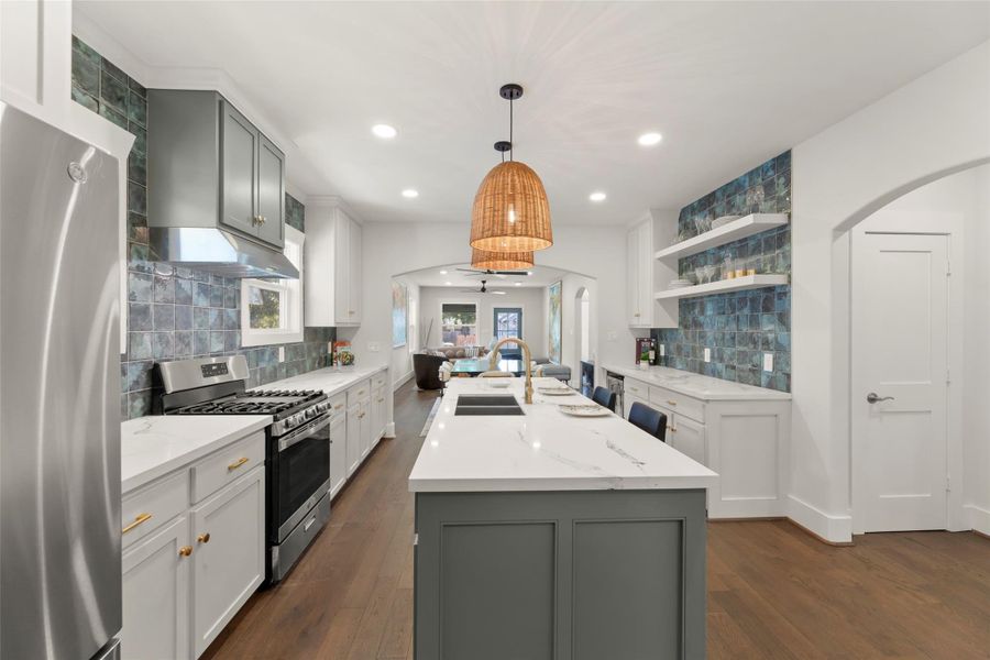 Custom lighting and fixtures