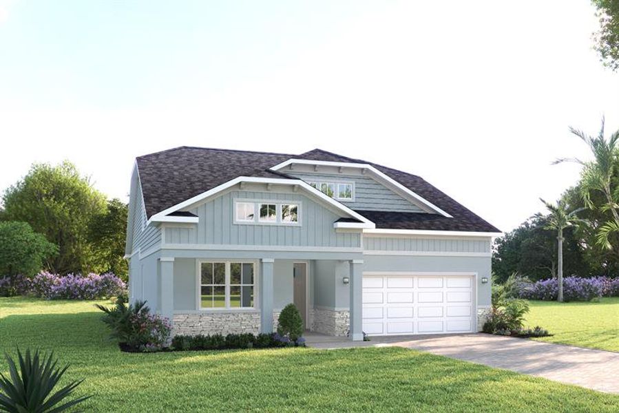 Front exterior of a home in the Brighton community, located in Venice, FL (Image 10). Front exterior of a home in the Brighton community, located in Venice, FL (Image 10).