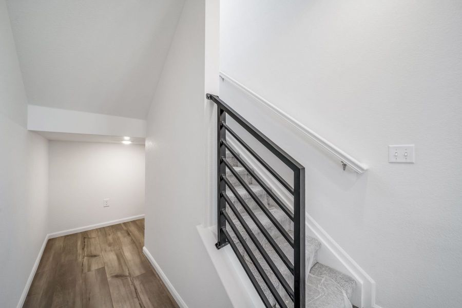 Spacious, unfurnished interior of a new home in Reunion, Commerce City (Image 14). Spacious, unfurnished interior of a new home in Reunion, Commerce City (Image 14).