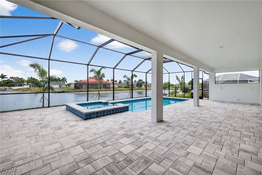 Exterior details and patio area of a home in Cape Coral, Cape Coral (Image 25). Exterior details and patio area of a home in Cape Coral, Cape Coral (Image 25).