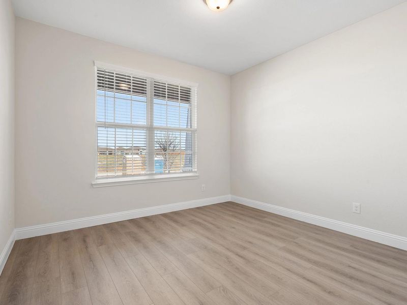 Representative unfurnished interior of a home built from the The Holly F by Davidson Homes LLC in Morgan Meadows, San Antonio (Image 19). Representative unfurnished interior of a home built from the The Holly F by Davidson Homes LLC in Morgan Meadows, San Antonio (Image 19).