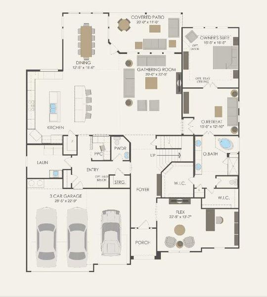 Pulte Homes, Provincial floor plan