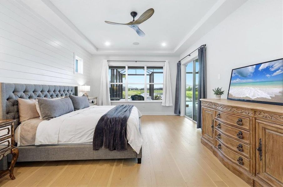 Furnished interior view inside a new home in , Sarasota (Image 15).