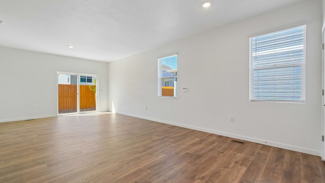 Spacious, unfurnished interior of a new home in The Ridge at Lorson Ranch, Colorado Springs (Image 10). Spacious, unfurnished interior of a new home in The Ridge at Lorson Ranch, Colorado Springs (Image 10).